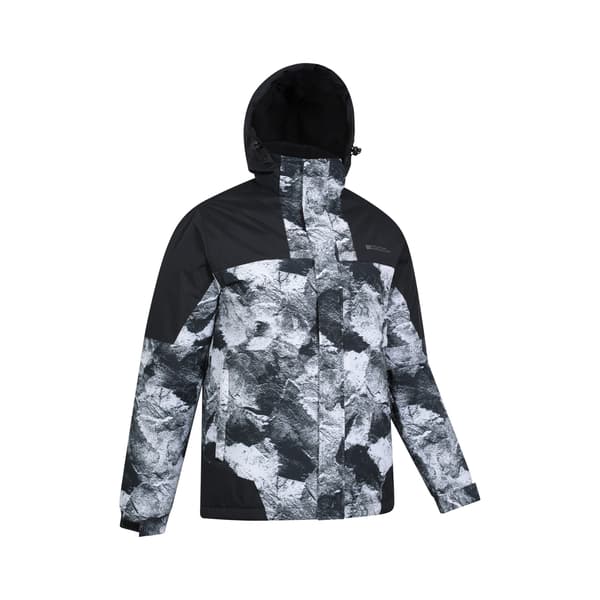 Mountain Warehouse Shadow II Tryckt Skidjacka Herr 3XL Vit White 3XL