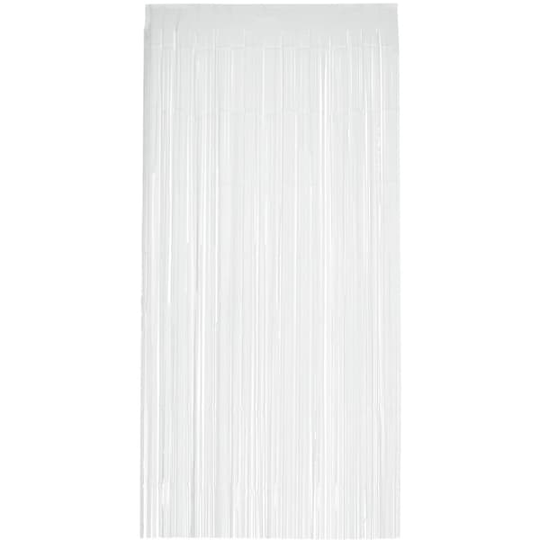 Smiffys Matt Fransdörrgardin One Size Vit White One Size
