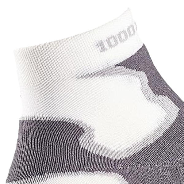 1000 Mile Mens Fusion Socks L Vit/Grå White/Grey L