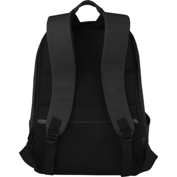 Joey Canvas Anti-Theft 18L Laptop Ryggsäck En Storlek Solid Svart Solid Black One Size