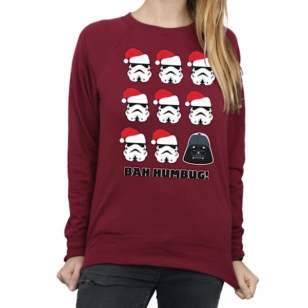 Star Wars Dam/Damer Jul Humbug Sweatshirt M Bourgogne Burgundy M