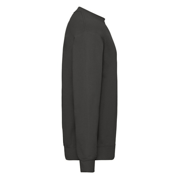Fruit Of The Loom Herr Lätt Droppad Axel Sweatshirt M L Light Graphite M