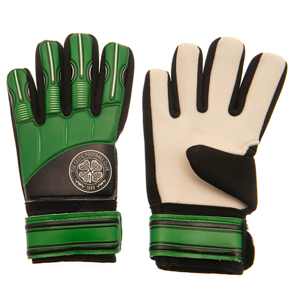 Celtic FC Barn/Barn Delta Målvaktshandskar 79mm - 86mm Gr Green/White 79mm - 86mm