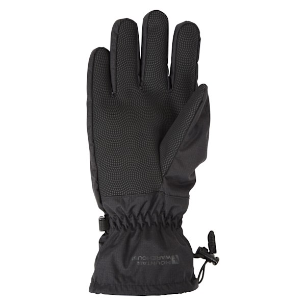 Mountain Warehouse Vattentäta Ripstop-handskar för Herrar L Svart Black L