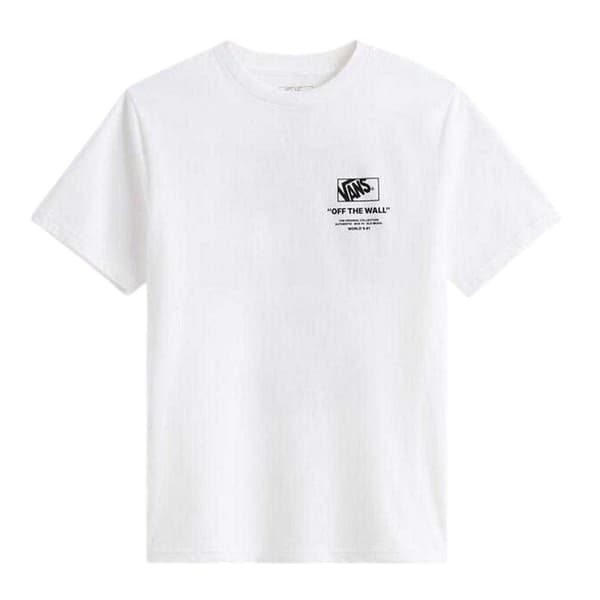 Vans Barn/Kids Back Logo T-shirt XL Vit White XL