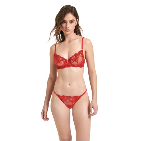 Bluebella Dam Marseille BH 32DD Tomatröd Tomato Red 32DD