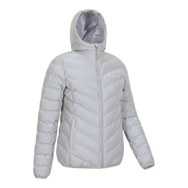 Mountain Warehouse Dam/Damer Seasons Reflekterande Vadderad Jacka Grey 12 UK