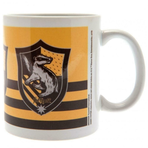 Harry Potter Hufflepuff Mugg En Storlek Gul/Svart Yellow/Black One Size