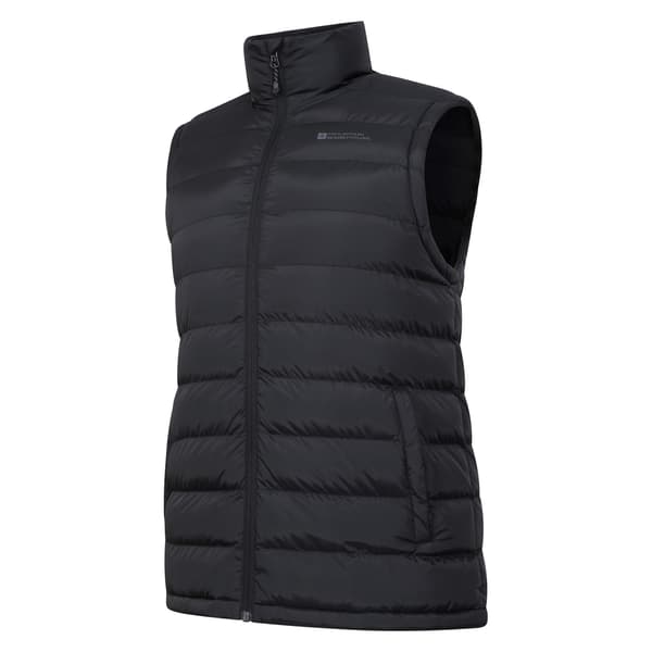 Mountain Warehouse Herr Seasons Vadderad Väst med Fuskpälsfoder XS Black XS
