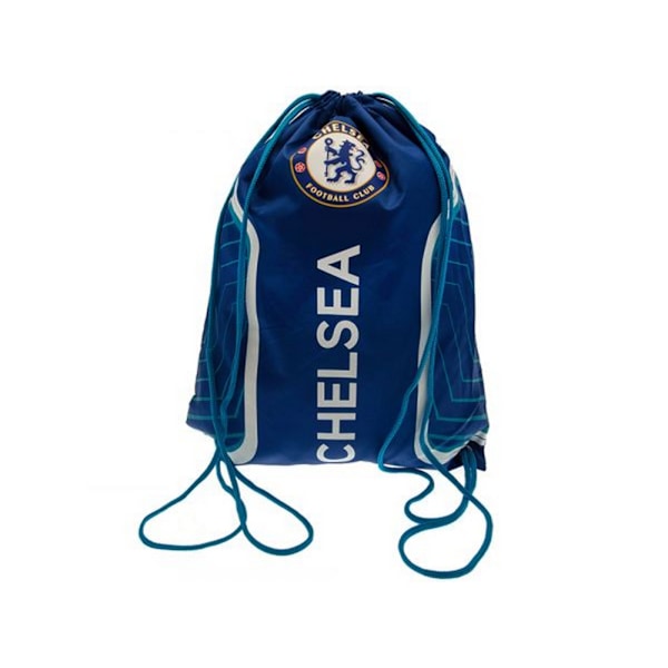 Chelsea FC Flash Dragkedja Väska One Size Turkos Blå/Vit Turquoise Blue/White One Size