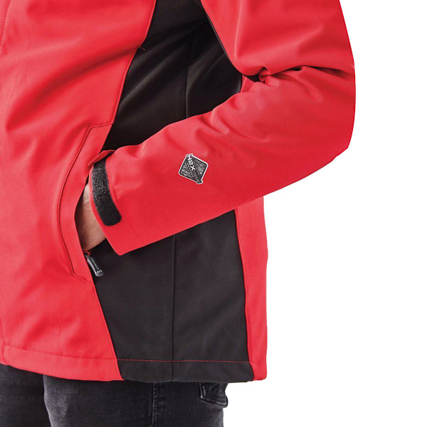Stormtech Atmosphere 3-i-1 Performance System Jacka för Herr (Vattentät & Andningsbar) Stadium Red/Black 2XL