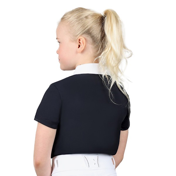 Coldstream Barn/Barn Next Generation Elrick Show Shirt 9-1 Navy 9-10 Years