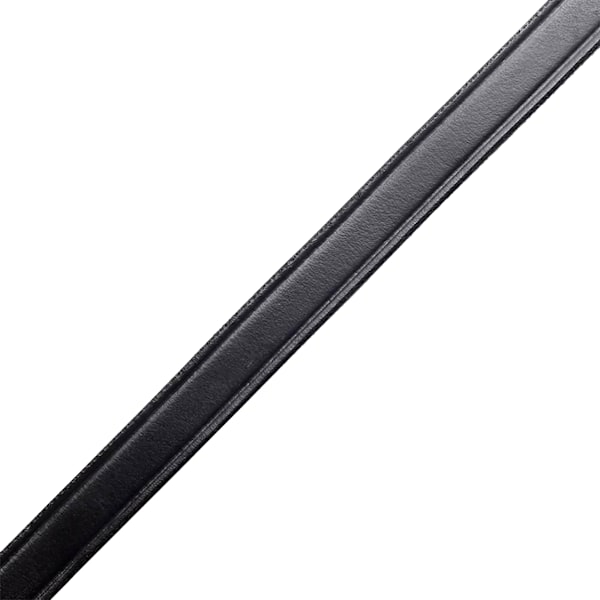 Hy Plain Lädertygel Helt Svart Black Full