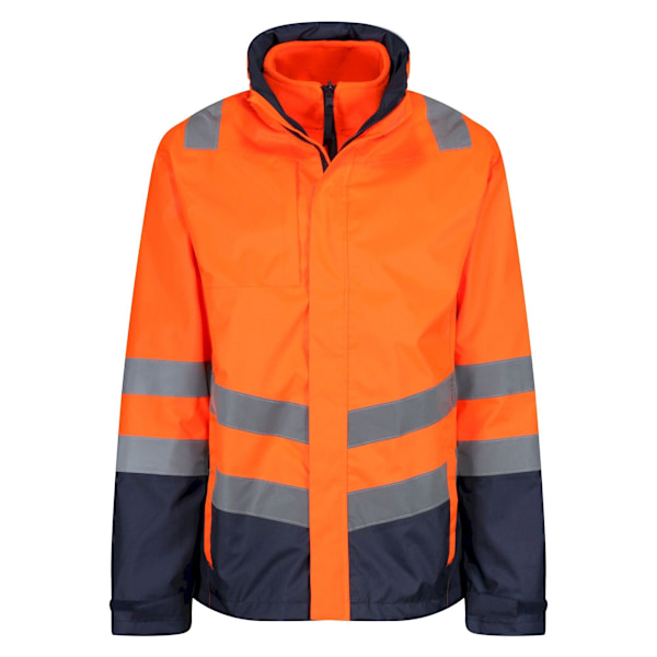 Regatta Pro 3 i 1 Hi-Vis jacka M orange/marinblå Orange/Navy M