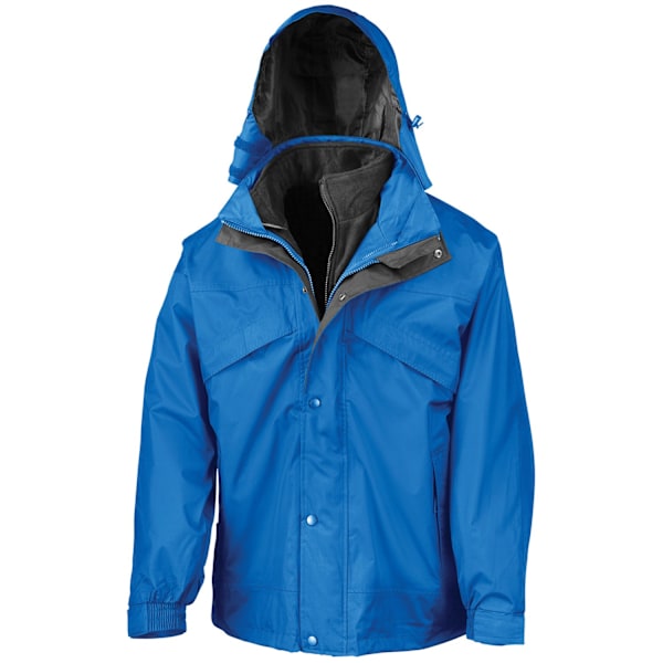 Result Herr Fleecefodrad 3 i 1 Vattentät Jacka XL Royal Blue Royal Blue/Black XL
