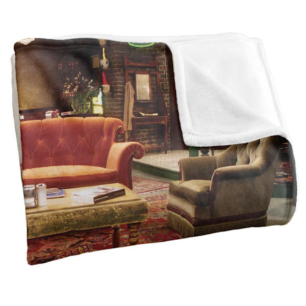 Friends Central Perk Filtfotografi En Storlek Flerfärgad Multicoloured One Size