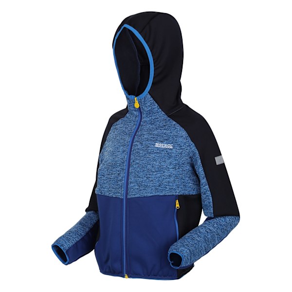 Regatta Barn/Barn Dissolver VII Full Zip Fleece Jacka 5-6 Strong Blue/Navy 5-6 Years