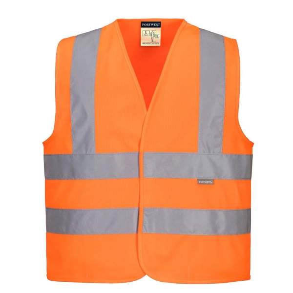 Portwest Hi-Vis-väst för barn/barn L Orange Orange L