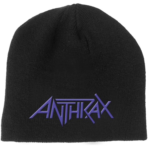 Anthrax Unisex Vuxen Logo Mössa One Size Svart Black One Size