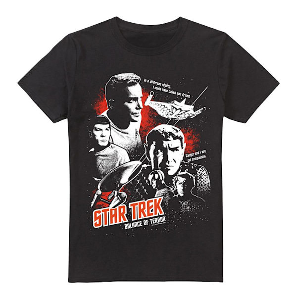 Star Trek Herr Balance of Terror T-Shirt XXL Svart Black XXL
