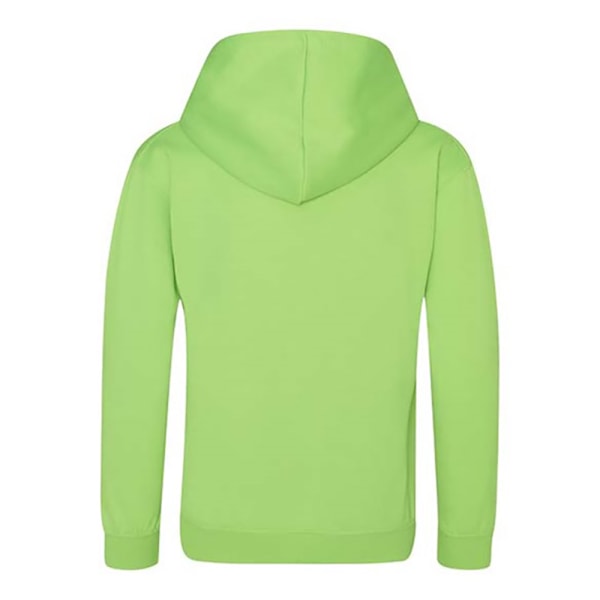 Awdis Unisex Elektrisk Huvtröja / Hoodie / Skoluniform för Barn Electric Green 12-13