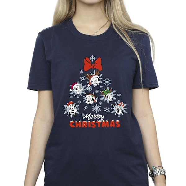 Disney Dam/Damer Mickey Mouse Och Vänner Julgran Co Navy Blue XXL
