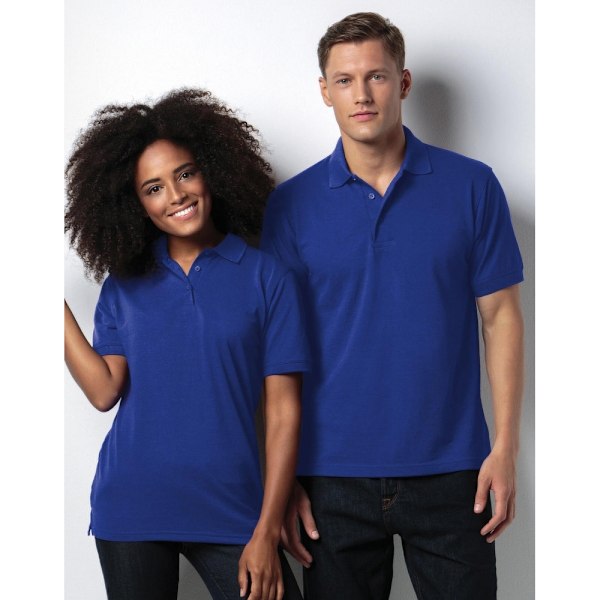 Kustom Kit Klassic Superwash Kortärmad Poloskjorta för Herr 4XL R Royal Blue 4XL