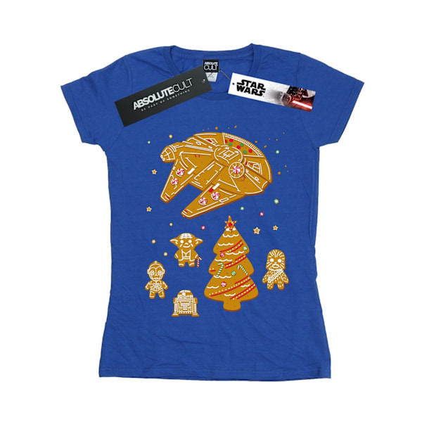 Star Wars Dam/Damer Gingerbread Rebels Bomull T-shirt L Roy Royal Blue L