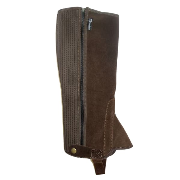 Requisite Barn/Kids Nubuck Ridning Half Chaps L Brun Brown L