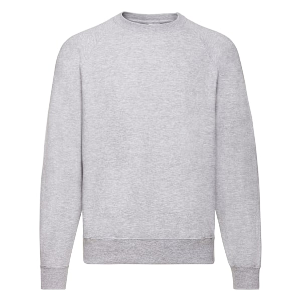 Fruit Of The Loom Raglanärm Belcoro® Sweatshirt 4XL Heather Grey Heather Grey 4XL