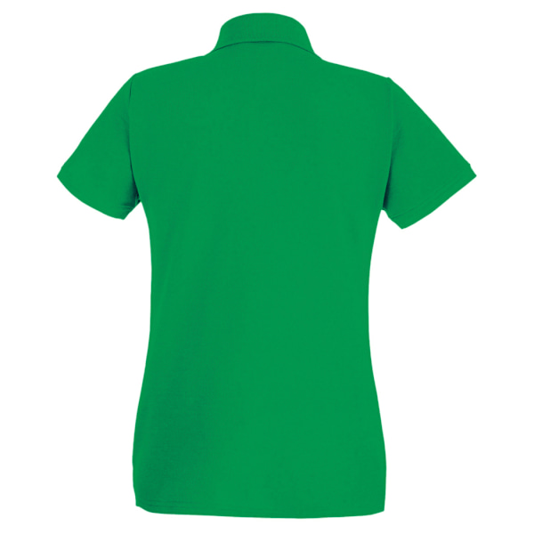 Fruit of the Loom Dam/Dam Lady Fit Kortärmad Polotröja Bright Green Medium