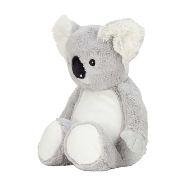 Mumbles Zippie Koala Plyschleksak En Storlek Grå Grey One Size