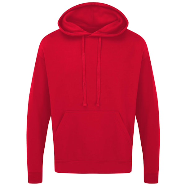 Ultimate Everyday Apparel Unisex Vuxen Hoodie 4XL Röd Red 4XL