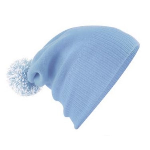 Beechfield Vuxen Unisex Snowstar Mössa One Size Sky/Vit Sky/White One Size
