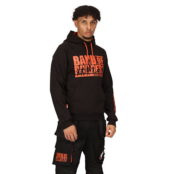 Band Of Builders Herr Hoodie XXL Svart Black XXL