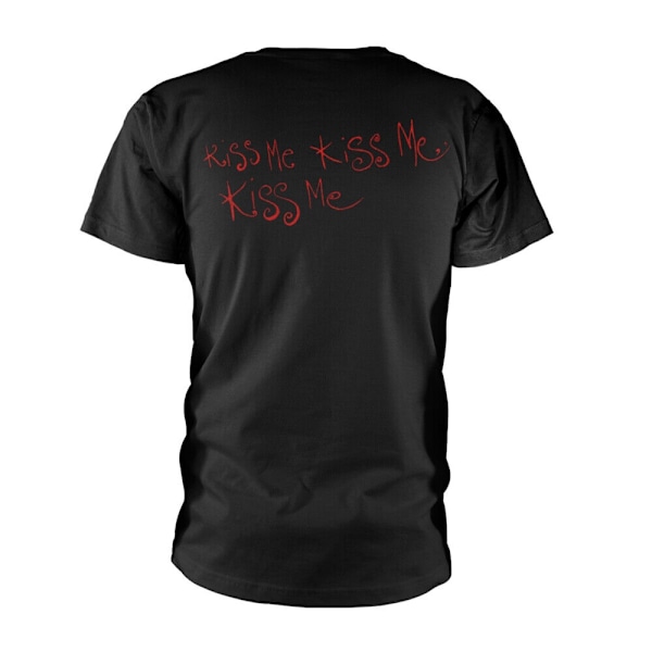 The Cure Unisex Vuxen Kiss Me T-shirt S Svart Black S