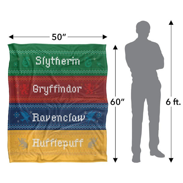 Harry Potter Hogwarts Hus Julfilt One Size Multico Multicoloured One Size