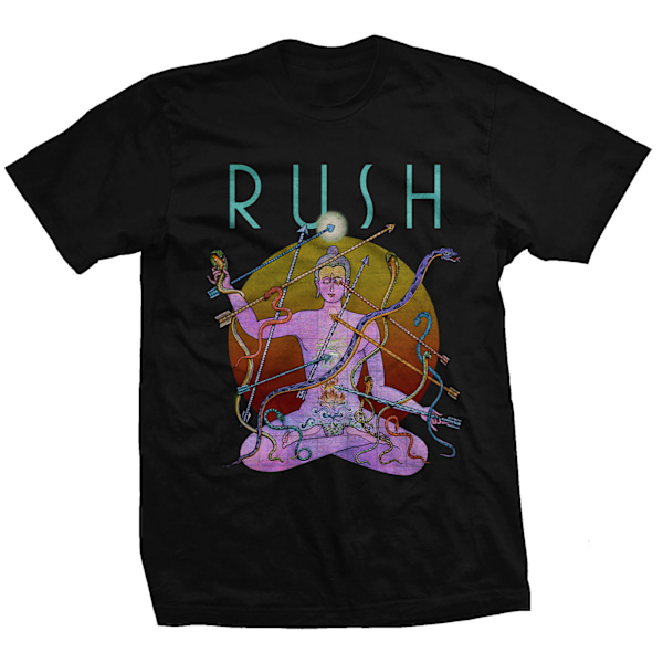 Rush Unisex Adult Snakes & Arrows Tour 2007 T-Shirt M Svart Black M
