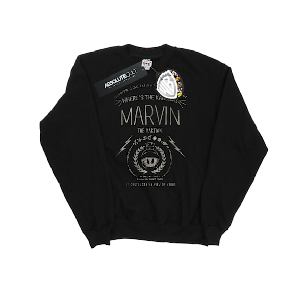 Looney Tunes Herr Marvin The Martian Where´s The Kaboom Sweatshirt Black L