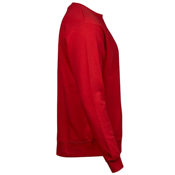 Tee Jays Power Organic Sweatshirt 4XL Röd Red 4XL