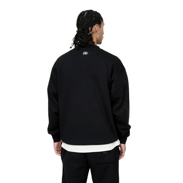 Kings Will Dream Herr Studio Snake Eyes Crew Neck Sweatshirt S Black S
