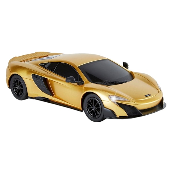 McLaren 675LT Radiostyrd bil 1:24 skala En storlek Guld Gold One Size