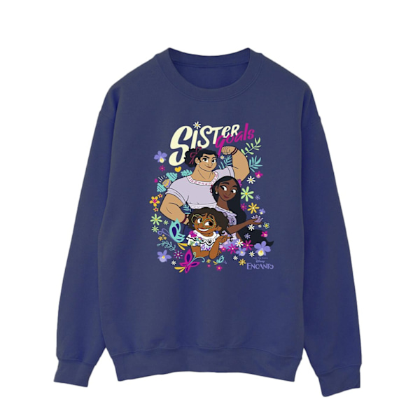 Disney Mens Encanto Sister Goals Sweatshirt XXL Marinblå Navy Blue XXL