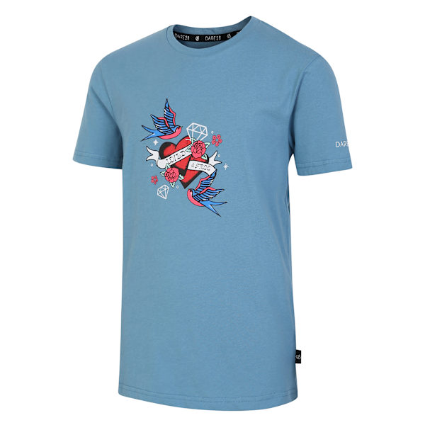Dare 2B Barn/Kids Trailblazer II Hjärtat T-shirt 11-12 År Niagara Blue 11-12 Years