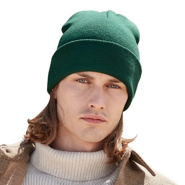 Beechfield Unisex Vuxen Original Polylana Cuffed Beanie One Size Bottle Green One Size