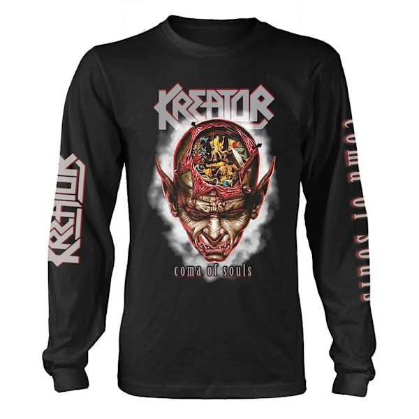 Kreator Unisex Adult Coma Of Souls Långärmad T-shirt S Svart Black S