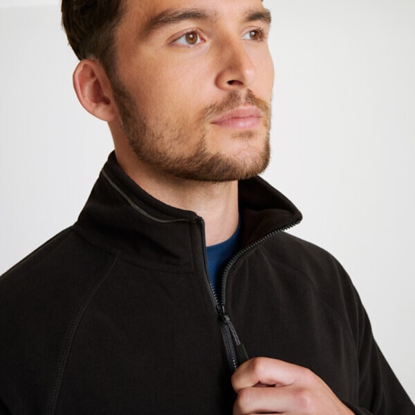 Craghoppers Mens Expert Corey 200 Half Zip Fleece Top M Svart Black M