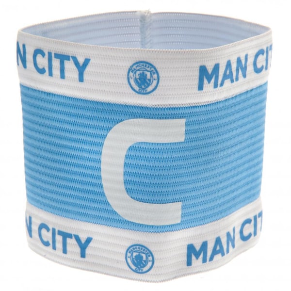 Manchester City FC Captains Arm Band One Size Blå Blue One Size
