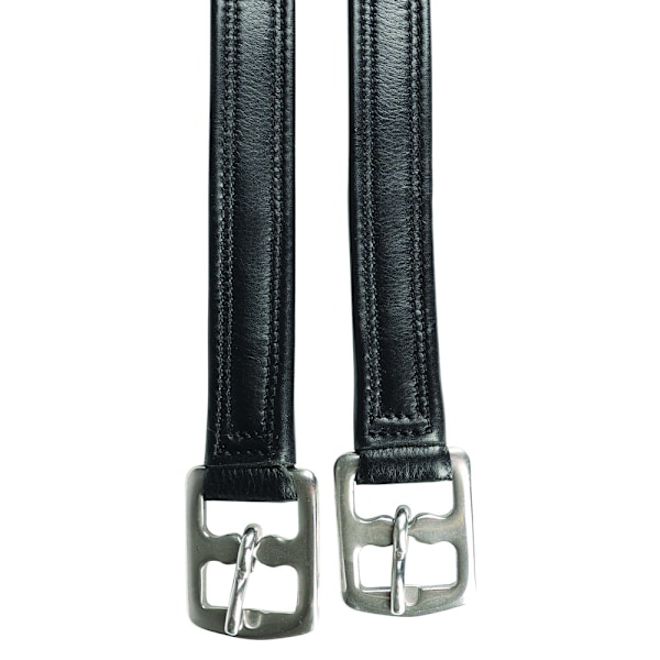 Hy Supersoft Läder Häst Stigläder 48in Svart Black 48in