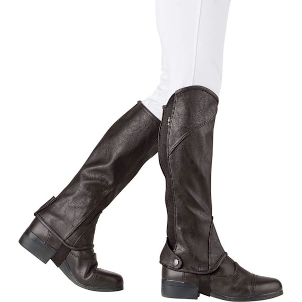 Dublin Unisex Stretch Fit Halvchaps Mörkbrun Brown Medium